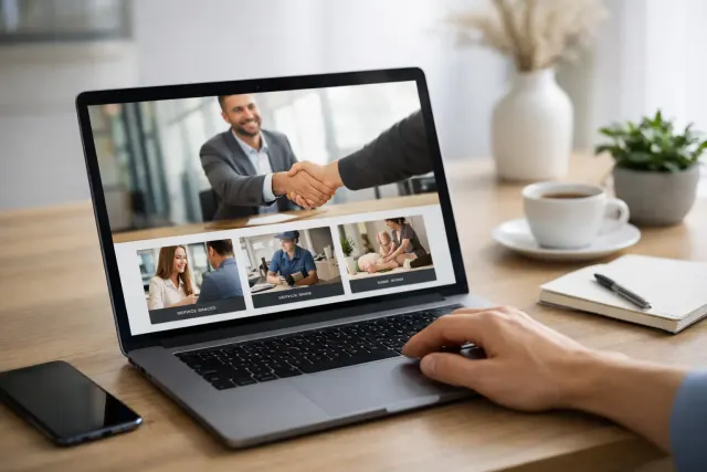 Diseño web para negocios de servicios que vende
