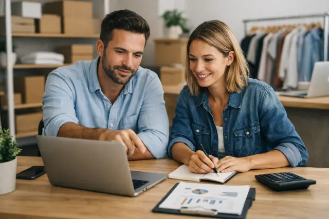 Sistema de trabajo para pequeños negocios